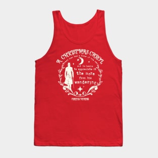 Wandering - A Christmas Carol vintage design Tank Top